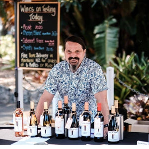 Maison Noire Winemaker - Guillaume Thomas at the Napier Urban Market